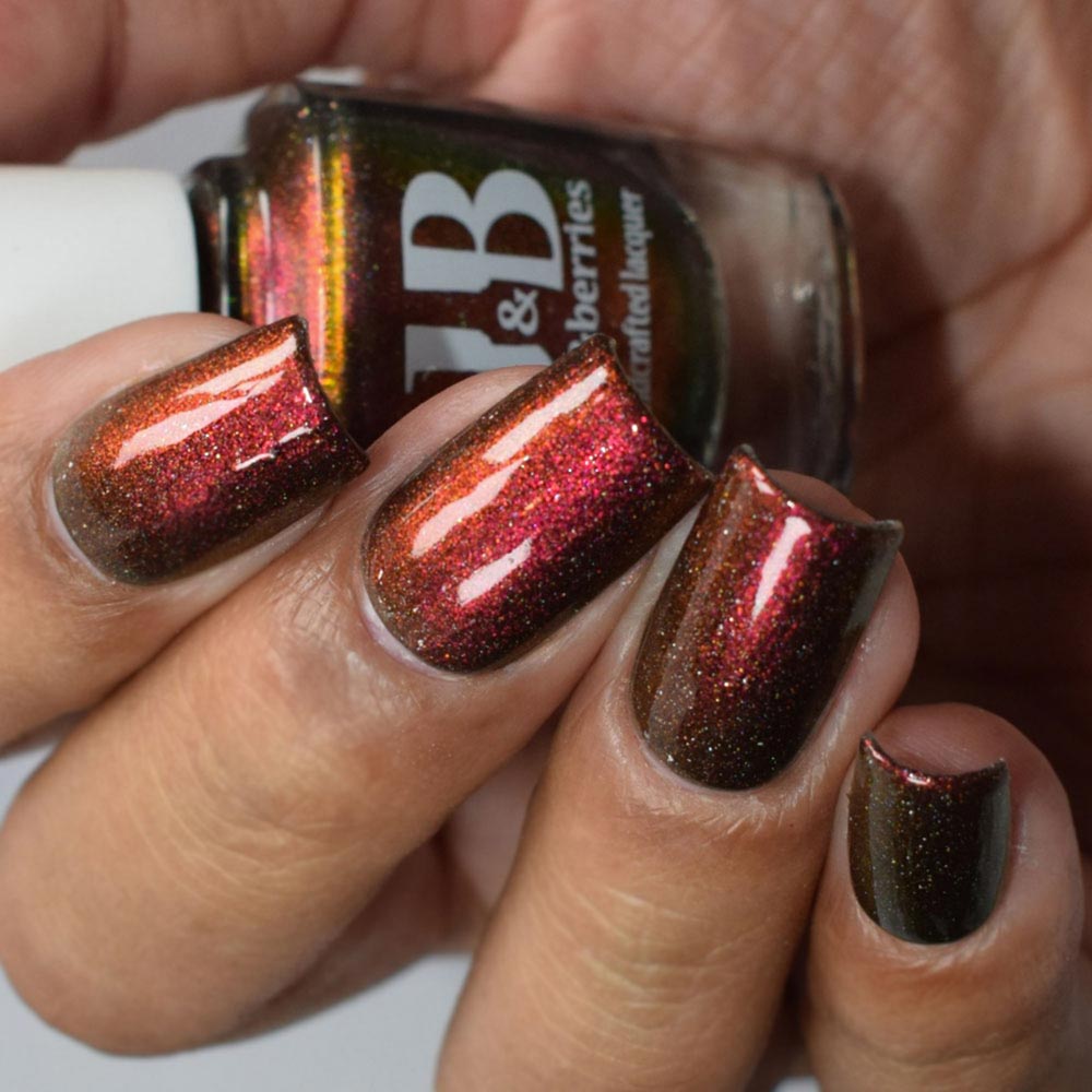 prime ribbing - Jen & Berries nail polish
