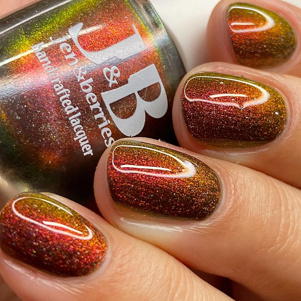 prime ribbing - Jen & Berries nail polish