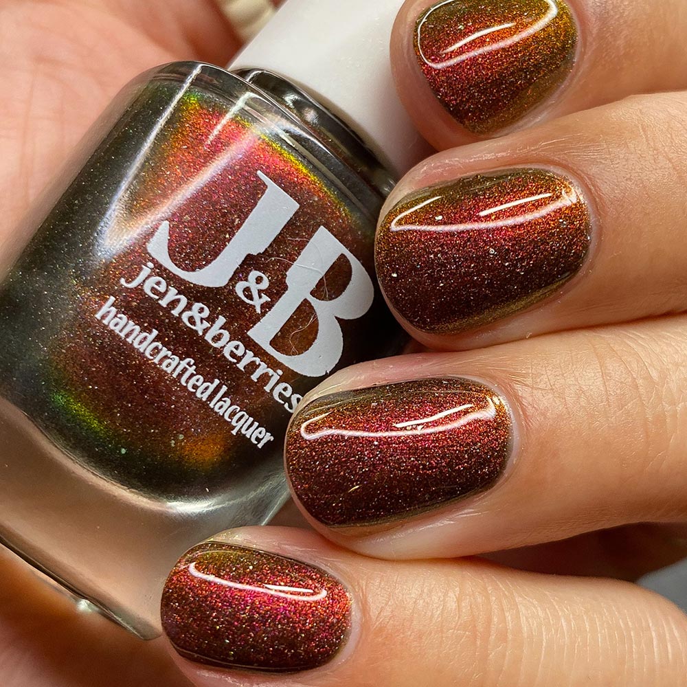 prime ribbing - Jen & Berries nail polish