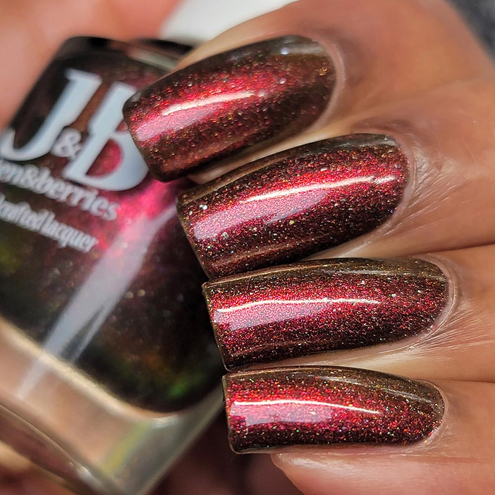 prime ribbing - Jen & Berries nail polish