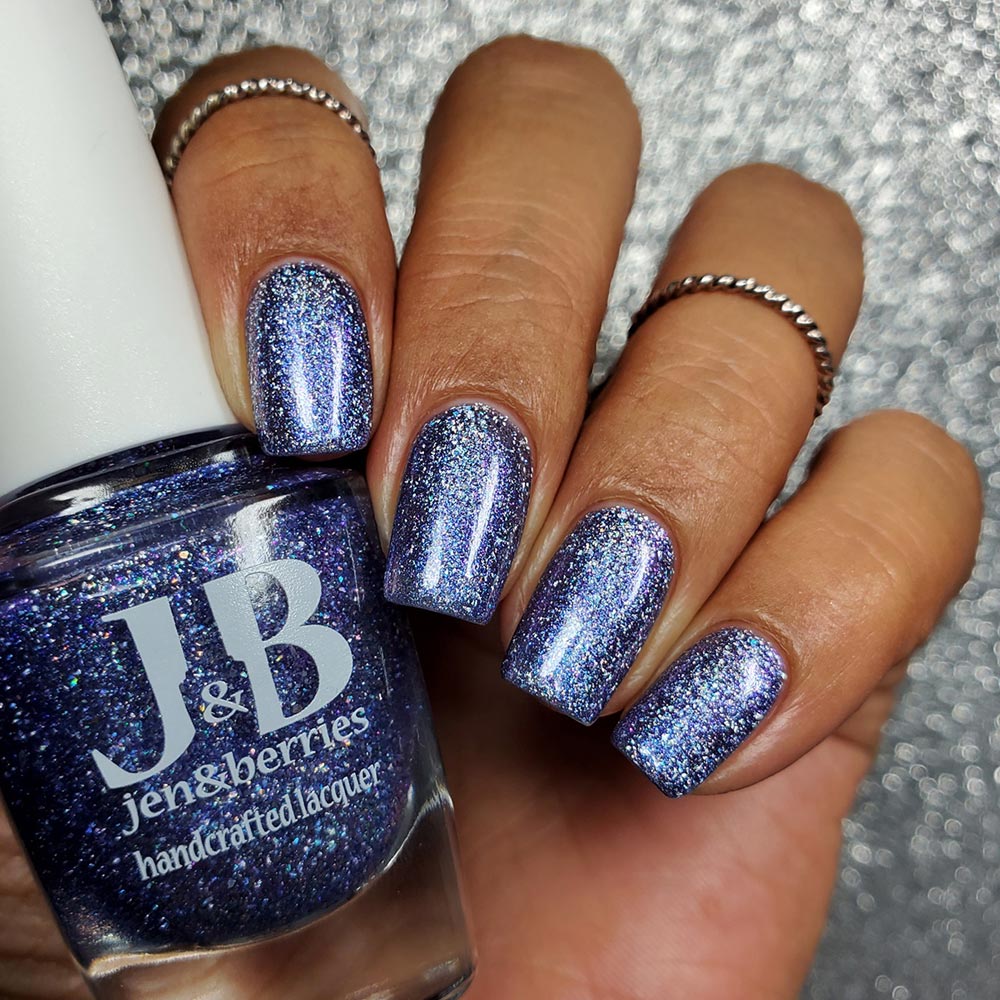 purple push ups - Jen & Berries nail polish