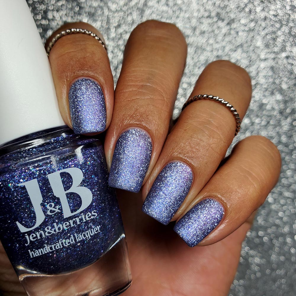 purple push ups - Jen & Berries nail polish