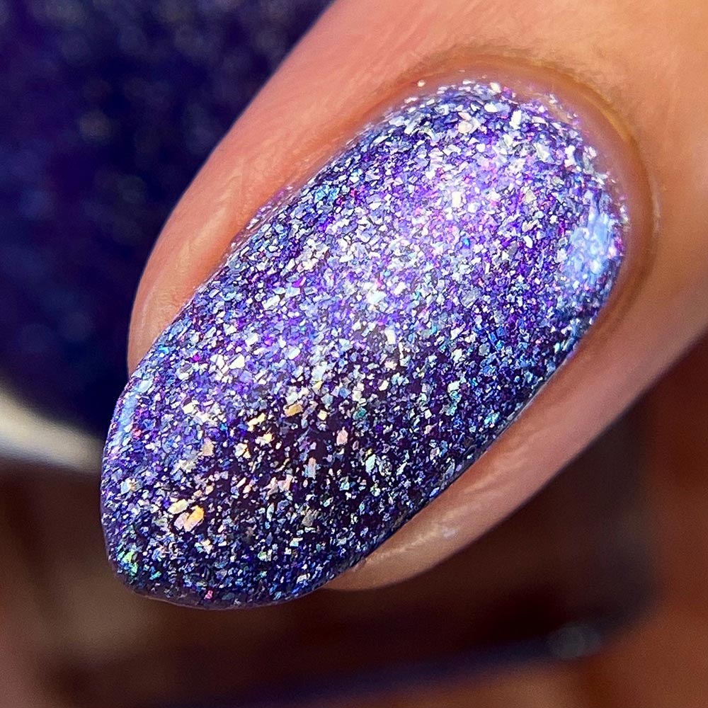 purple push ups - Jen & Berries nail polish