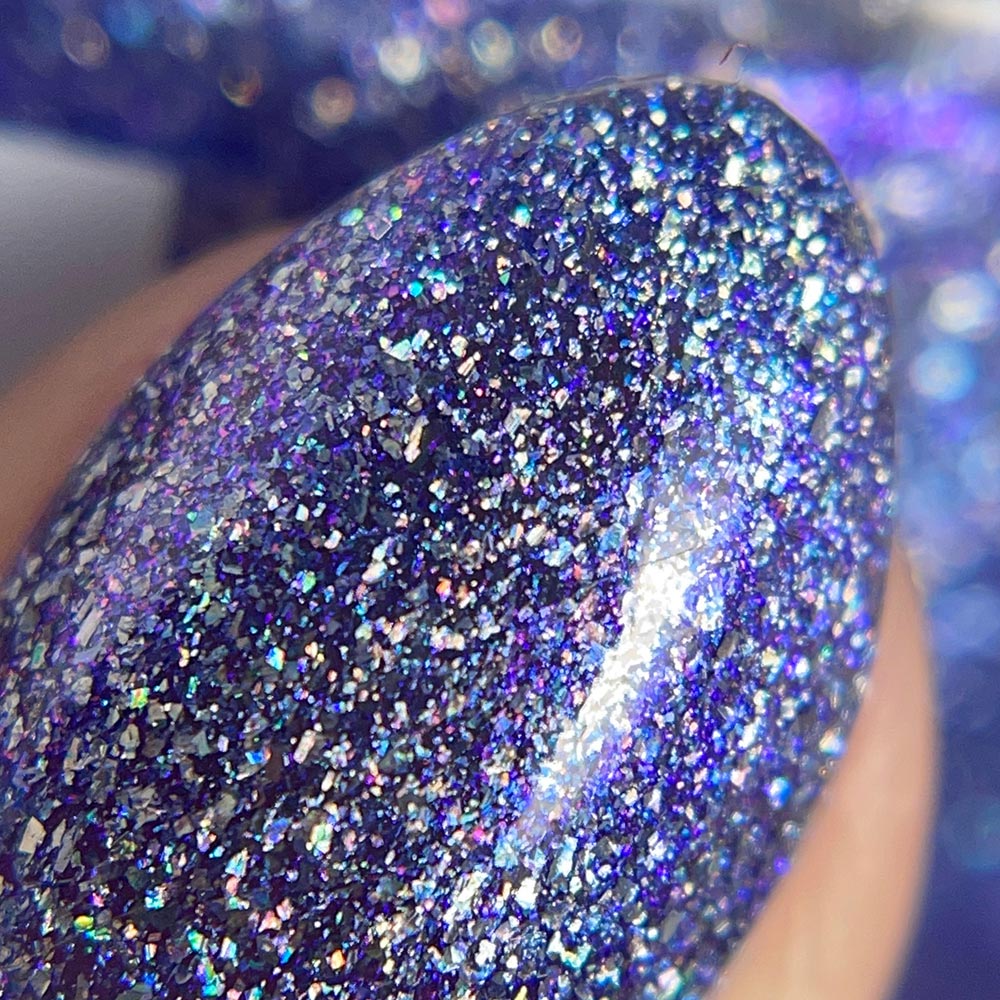 purple push ups - Jen & Berries nail polish