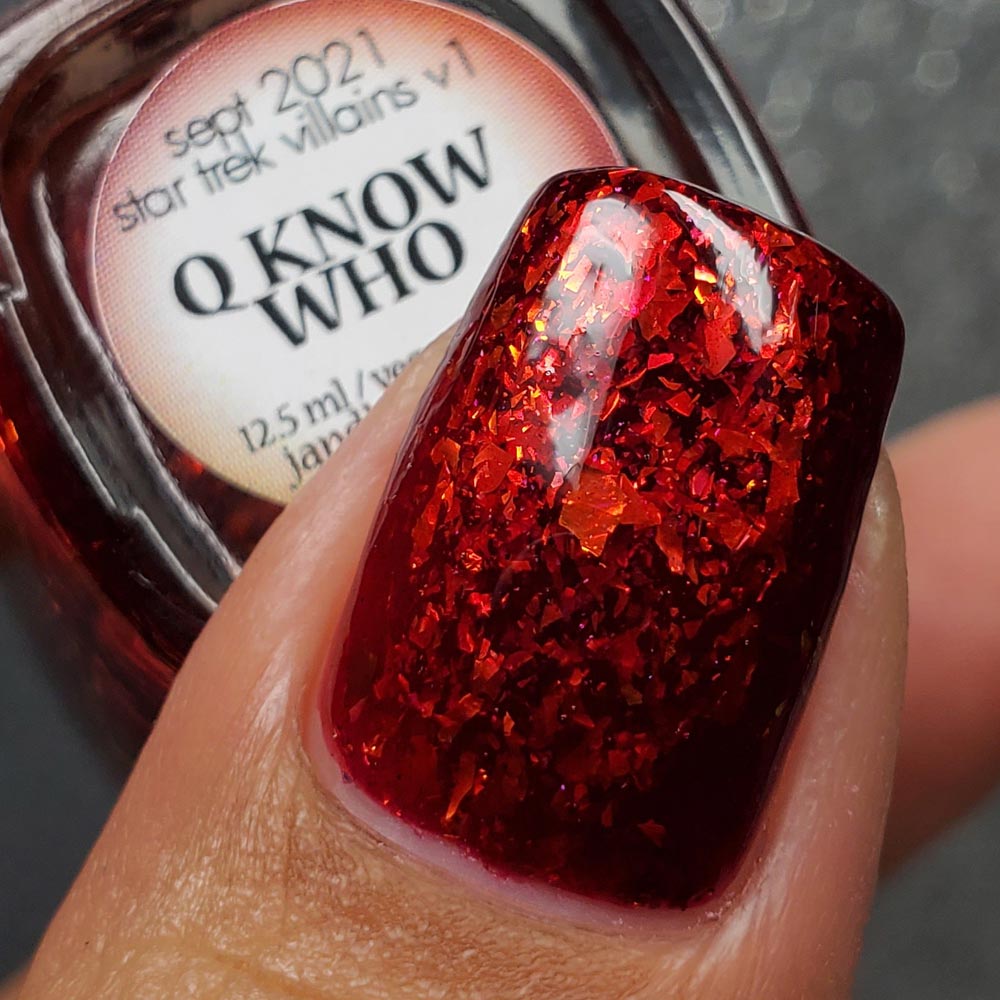 q know who? - Jen & Berries nail polish