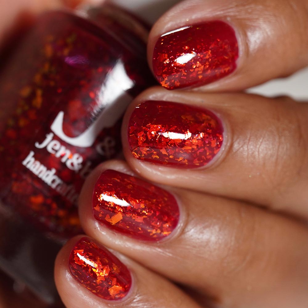 q know who? - Jen & Berries nail polish