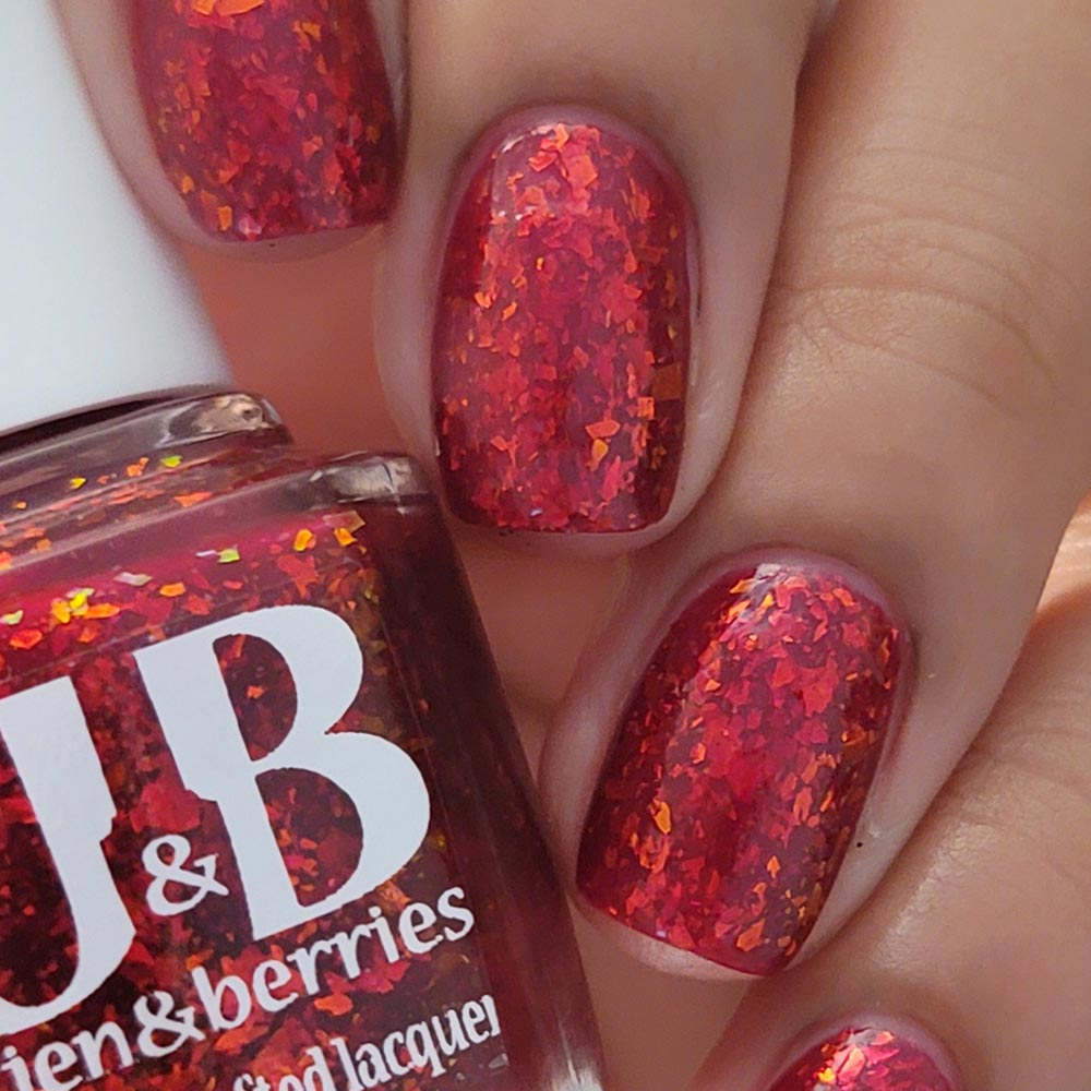 q know who? - Jen & Berries nail polish