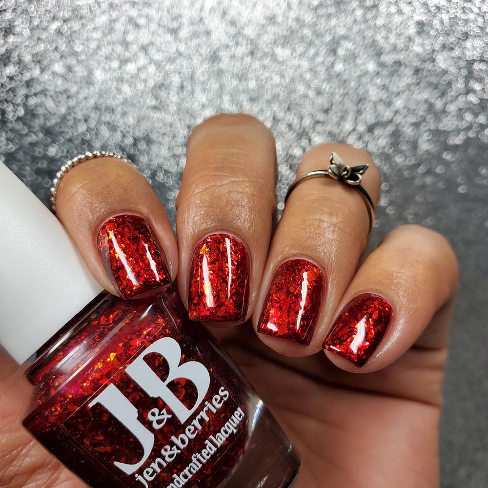 q know who? - Jen & Berries nail polish