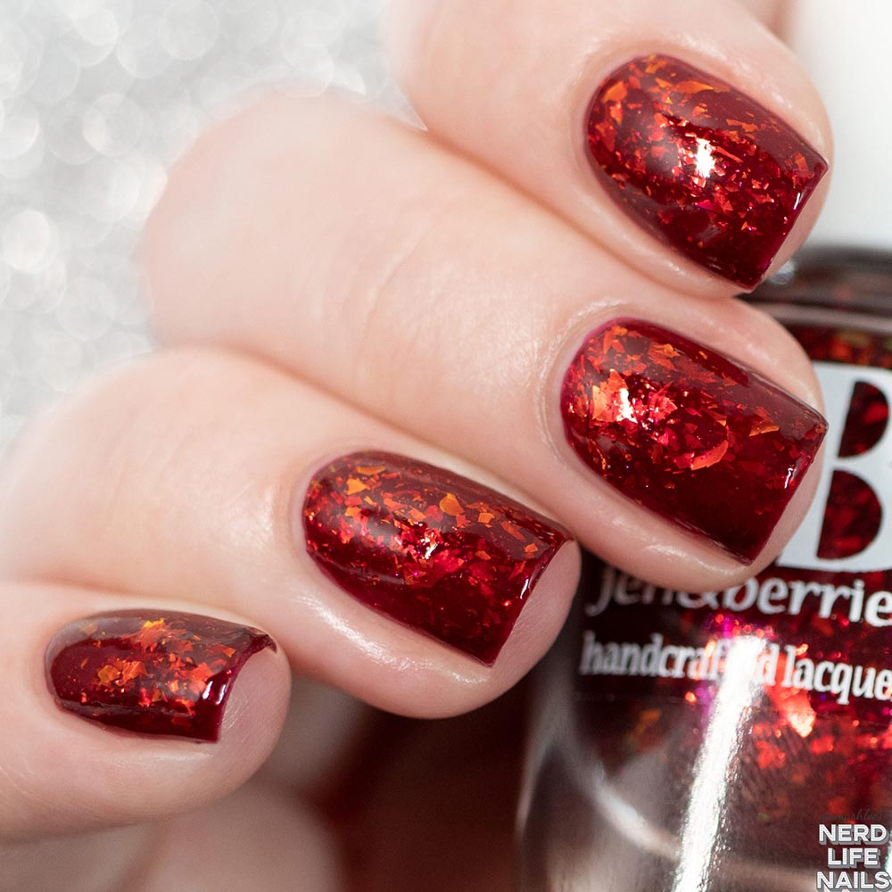 q know who? - Jen & Berries nail polish