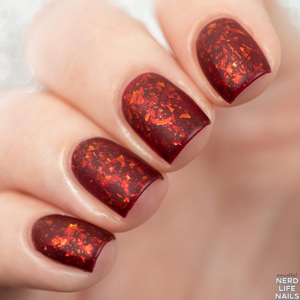 q know who? - Jen & Berries nail polish