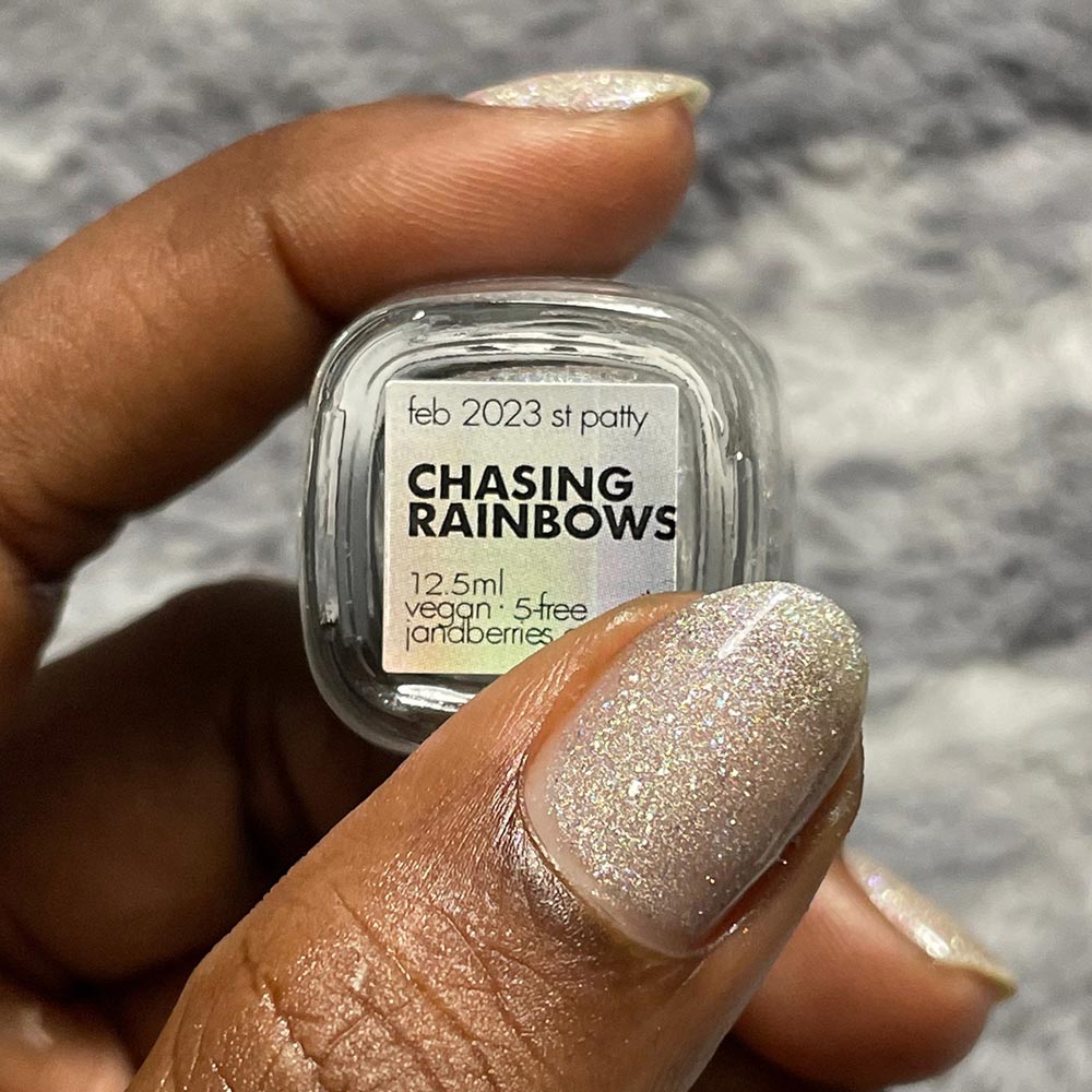chasing rainbows - Jen & Berries nail polish