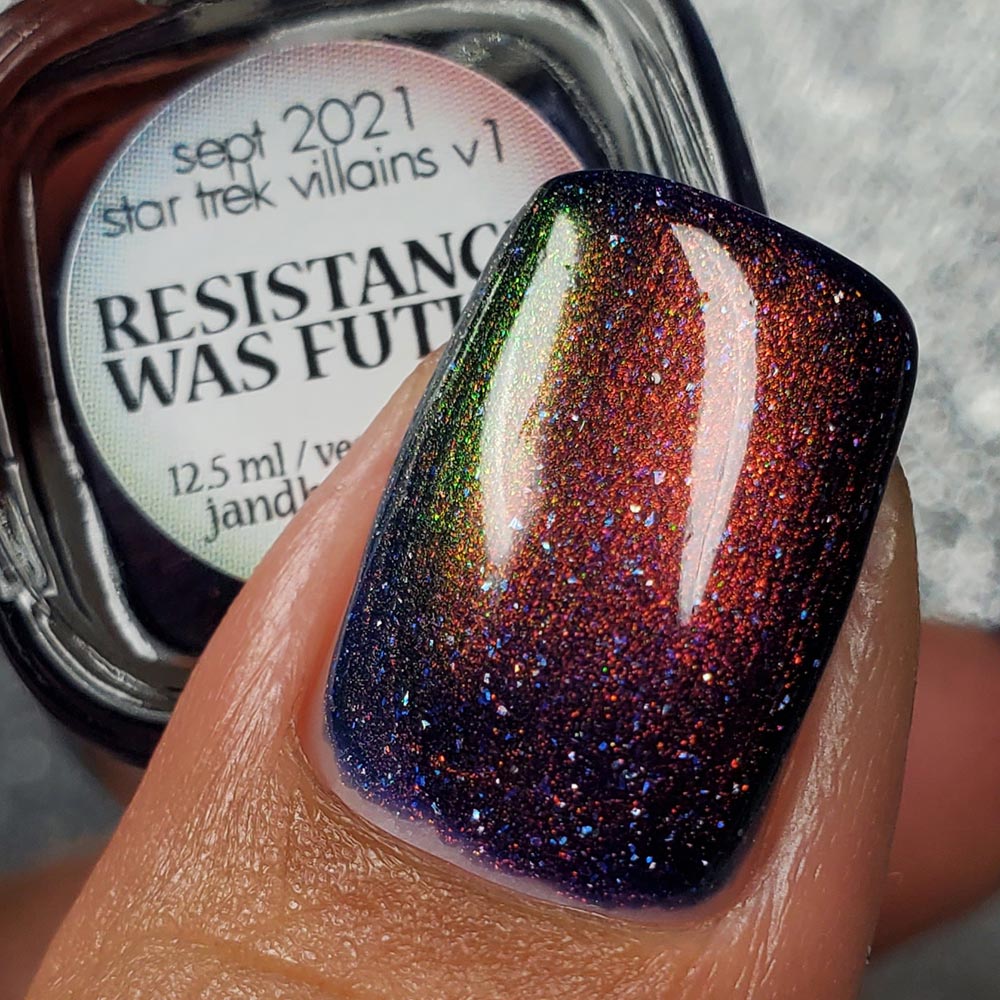 resistance was futile - Jen & Berries nail polish