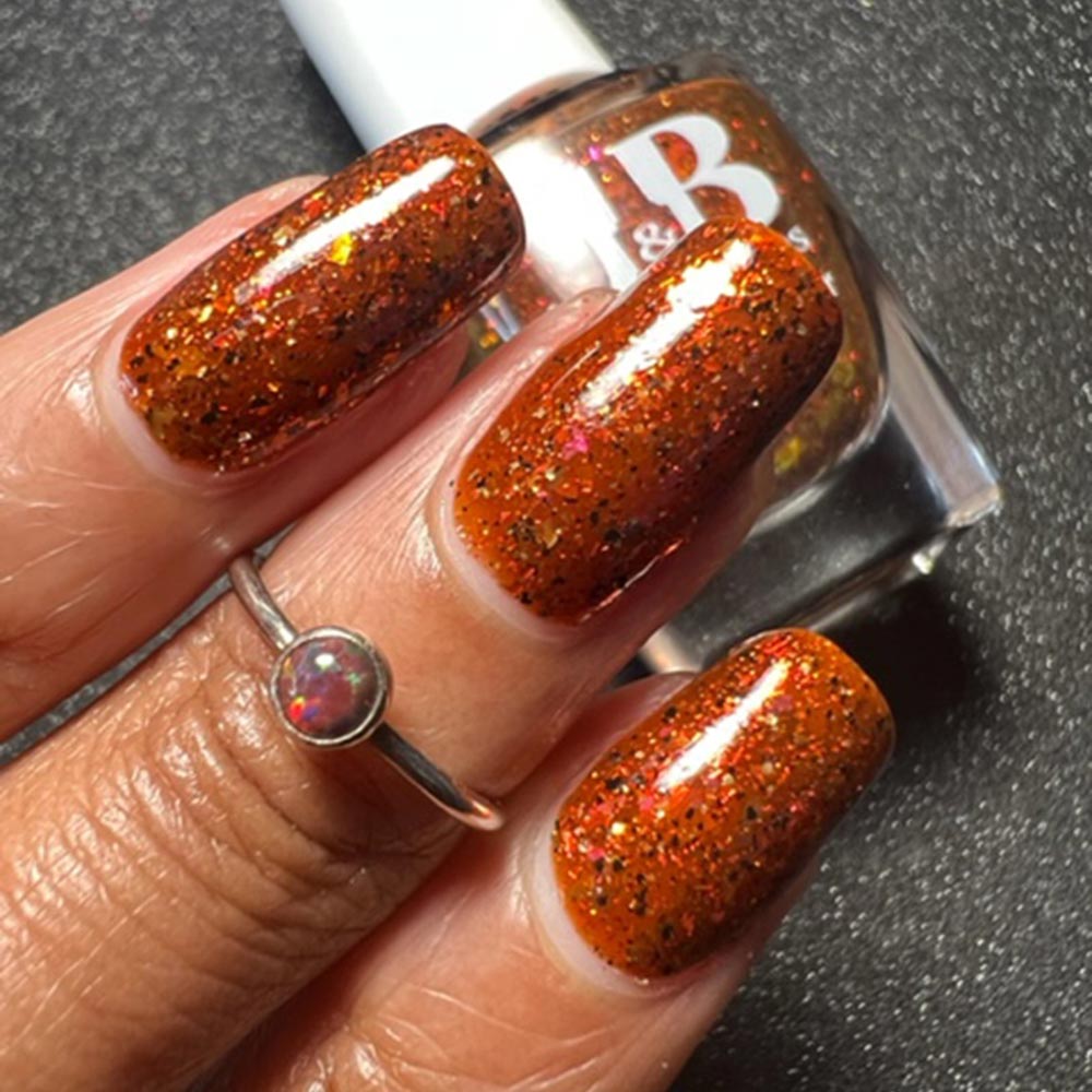 sweet potato smash - Jen & Berries nail polish