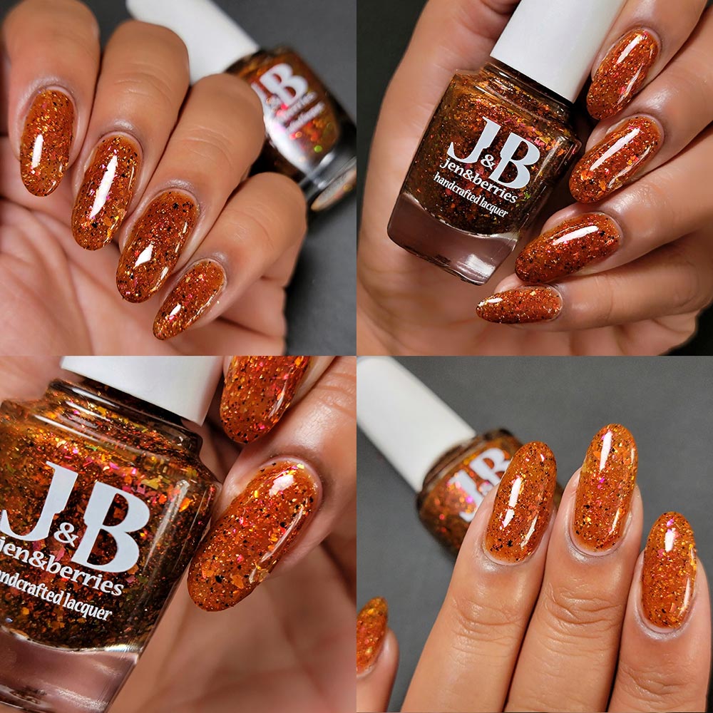 sweet potato smash - Jen & Berries nail polish