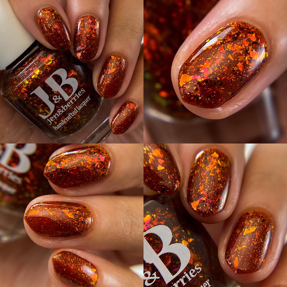 sweet potato smash - Jen & Berries nail polish