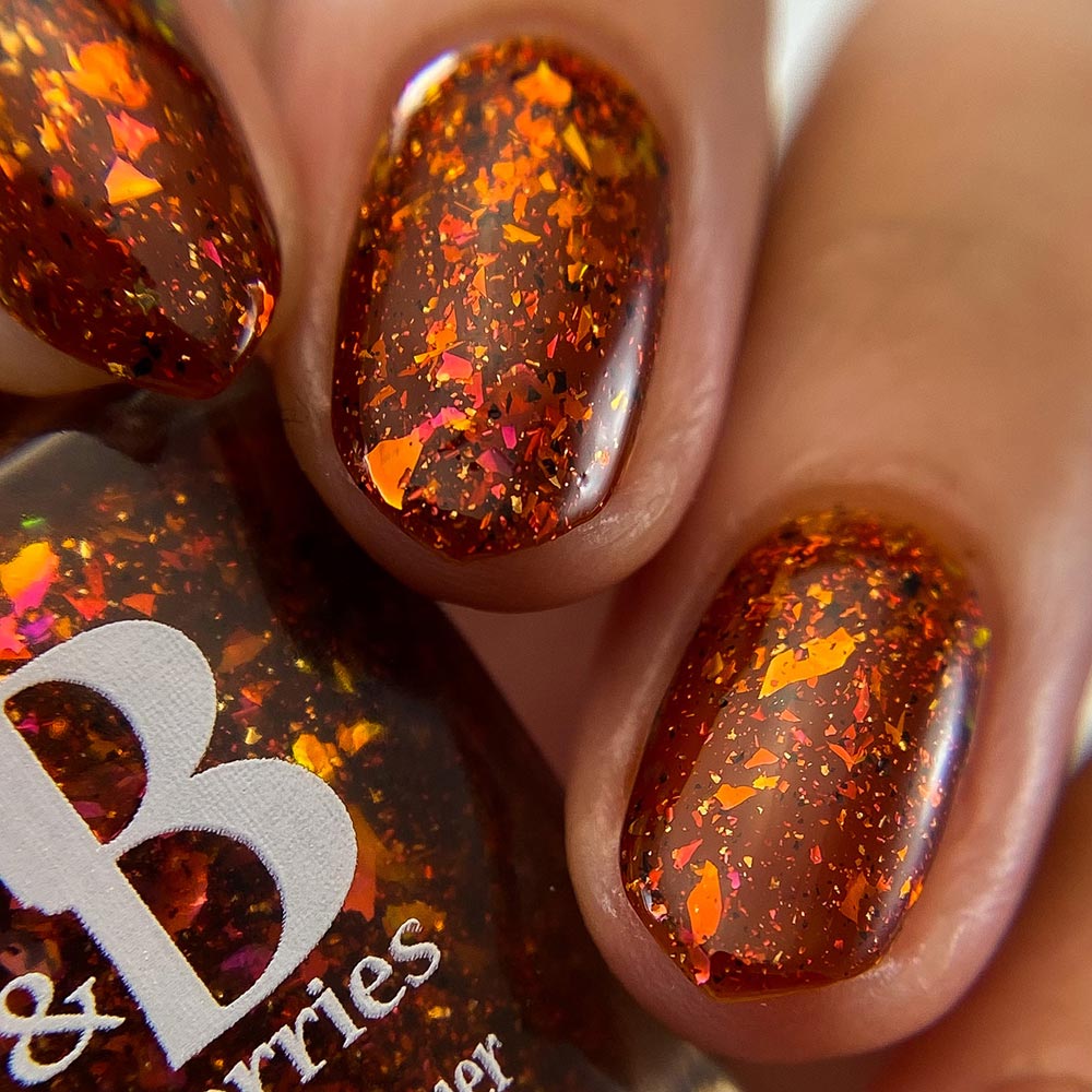 sweet potato smash - Jen & Berries nail polish