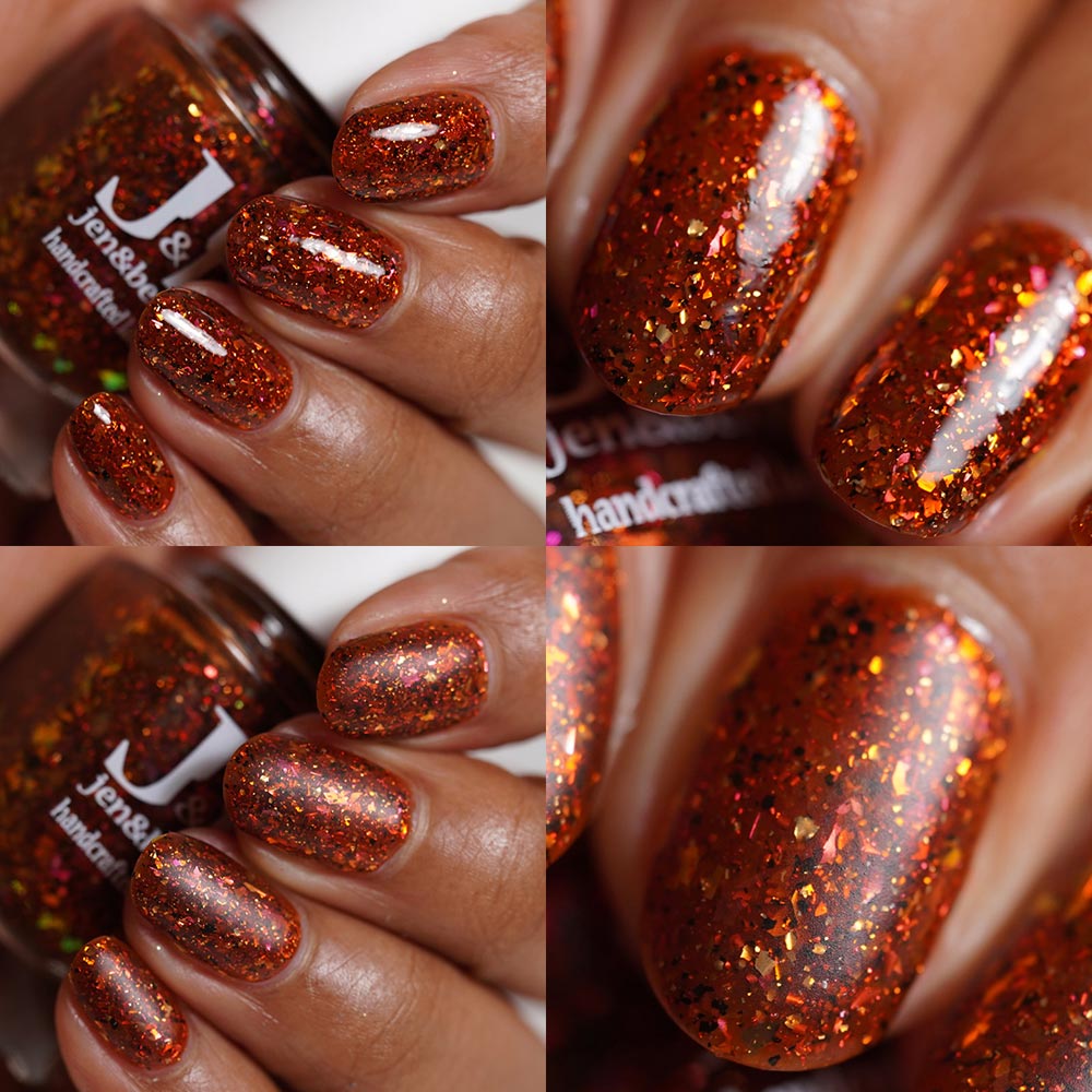 sweet potato smash - Jen & Berries nail polish