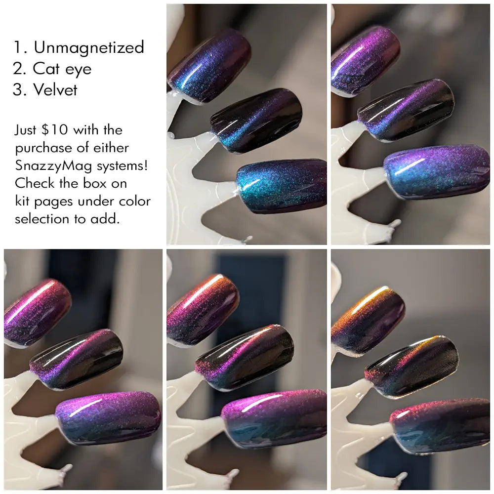 snazberries multichrome magnetic polish by Jen & Berries