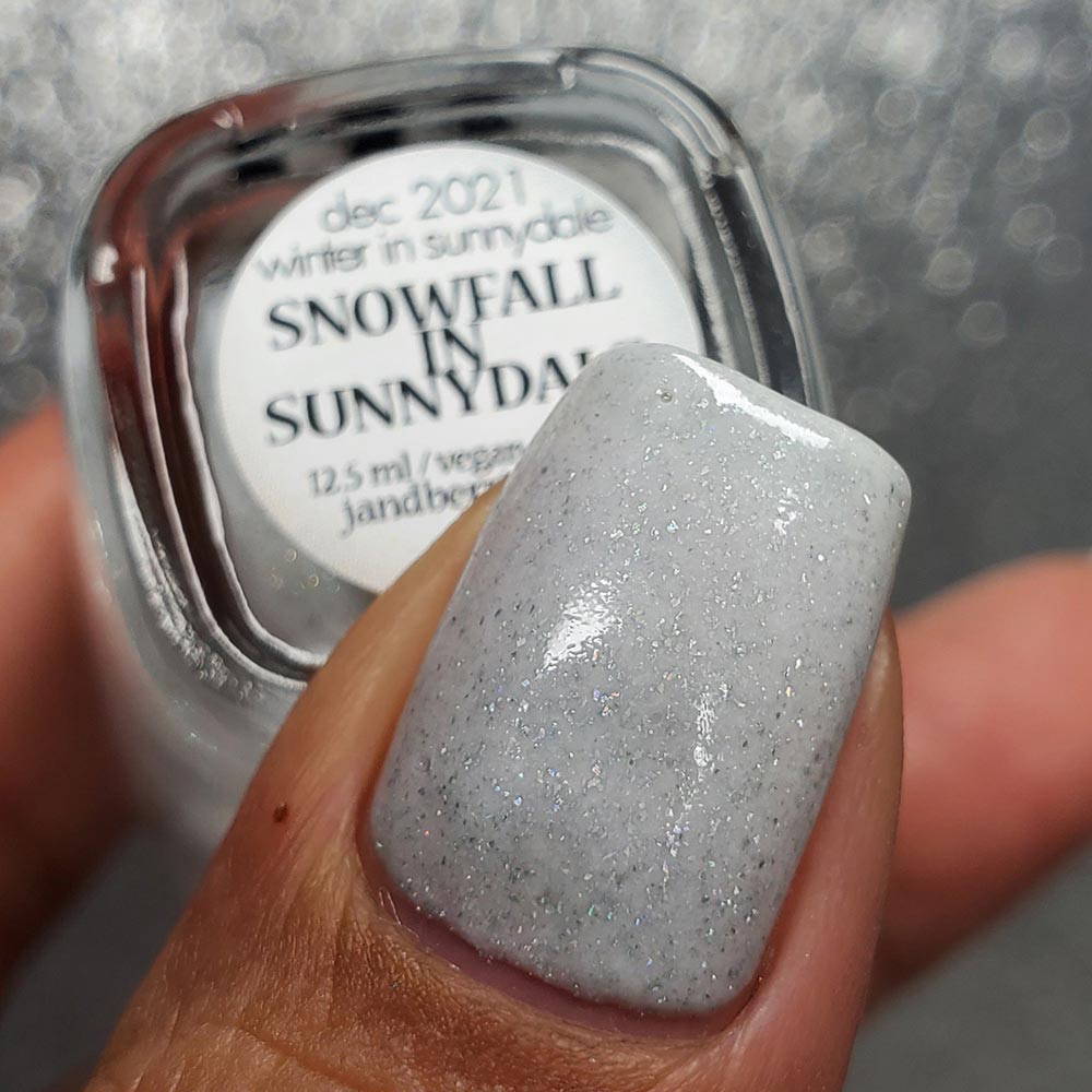 snowfall in sunnydale - Jen & Berries nail polish