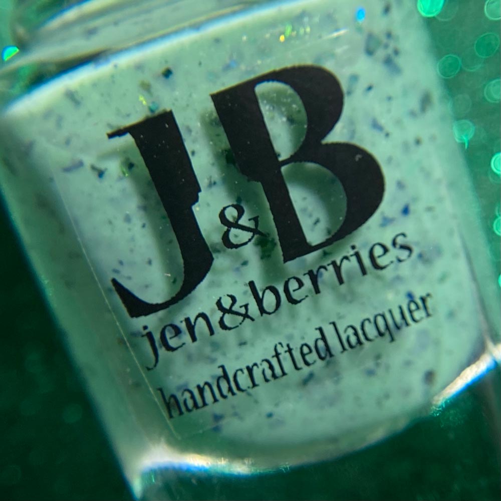 shamrock shaking - Jen & Berries nail polish
