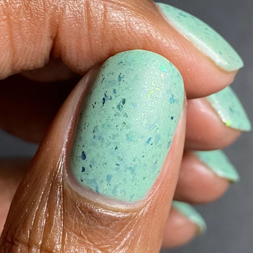 shamrock shaking - Jen & Berries nail polish