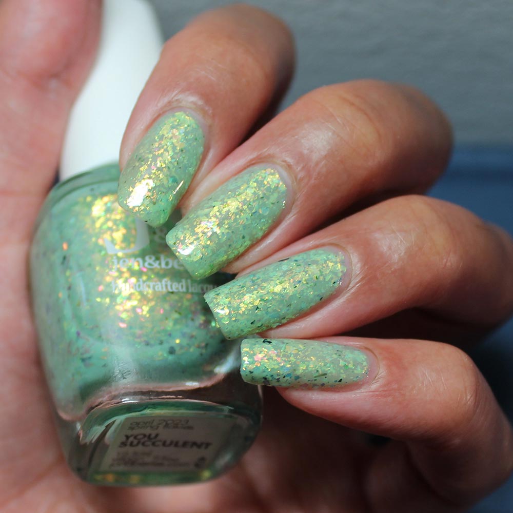 you succulent - Jen & Berries nail polish