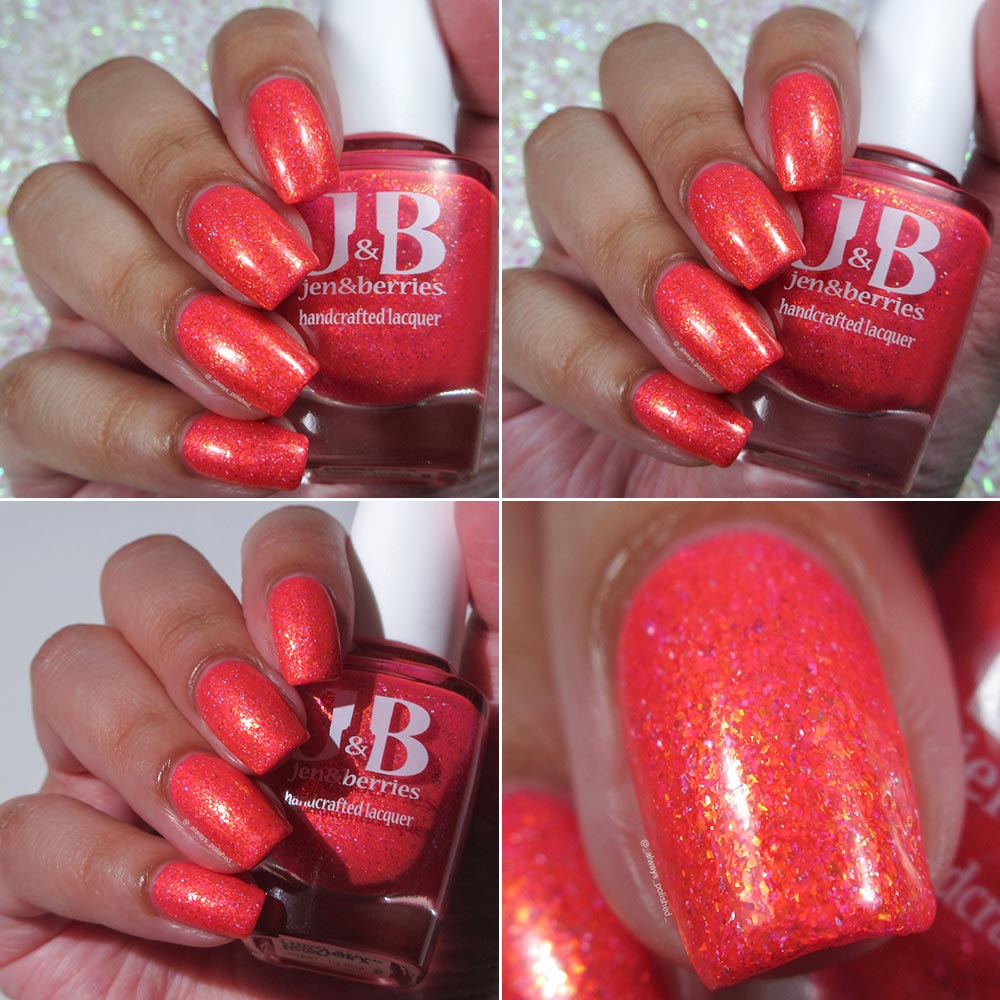 i have asked you thrice now for a towel - Jen & Berries nail polish