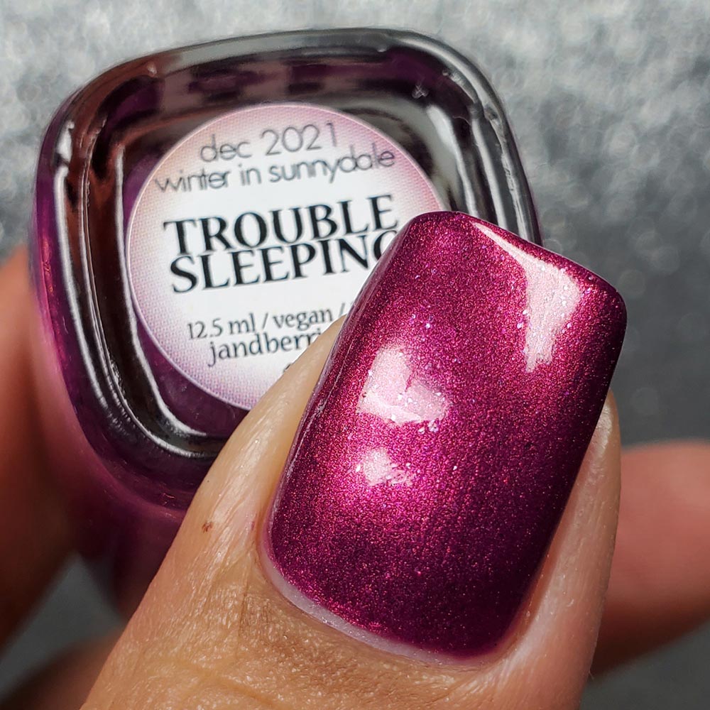 trouble sleeping - Jen & Berries nail polish