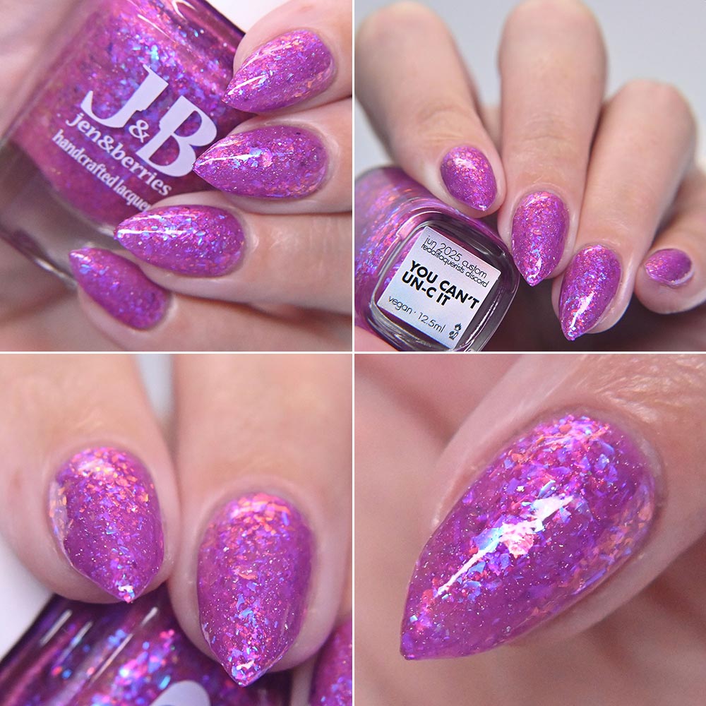 you can't un-c it - Jen & Berries nail polish
