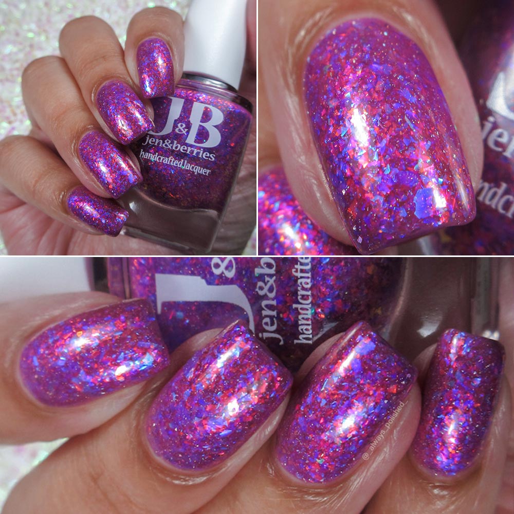 you can't un-c it - Jen & Berries nail polish