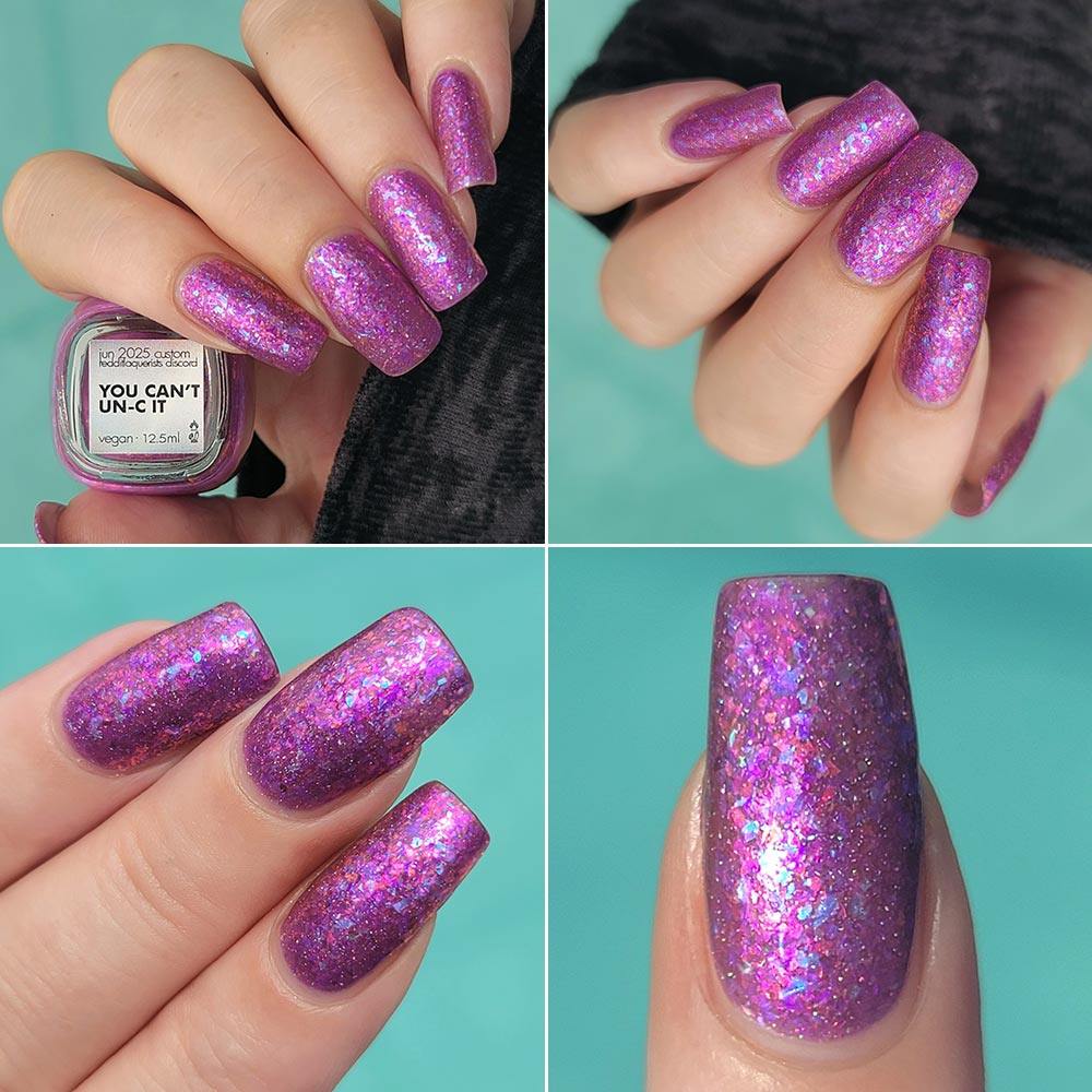 you can't un-c it - Jen & Berries nail polish