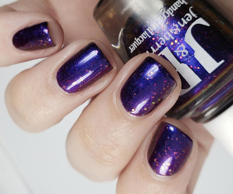 deviled eggplant - Jen & Berries nail polish