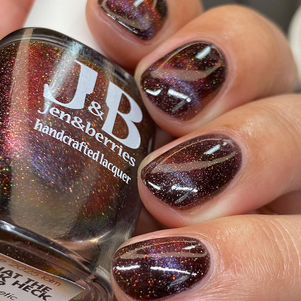 what the heck, heck, hell? - Jen & Berries nail polish