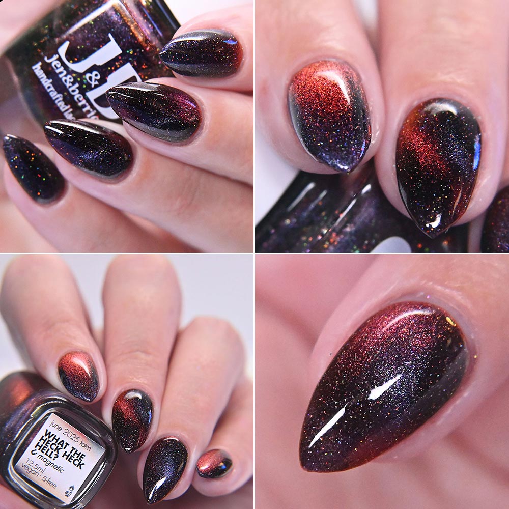 what the heck, heck, hell? - Jen & Berries nail polish