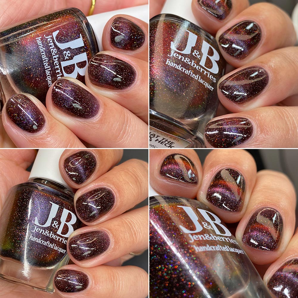 what the heck, heck, hell? - Jen & Berries nail polish