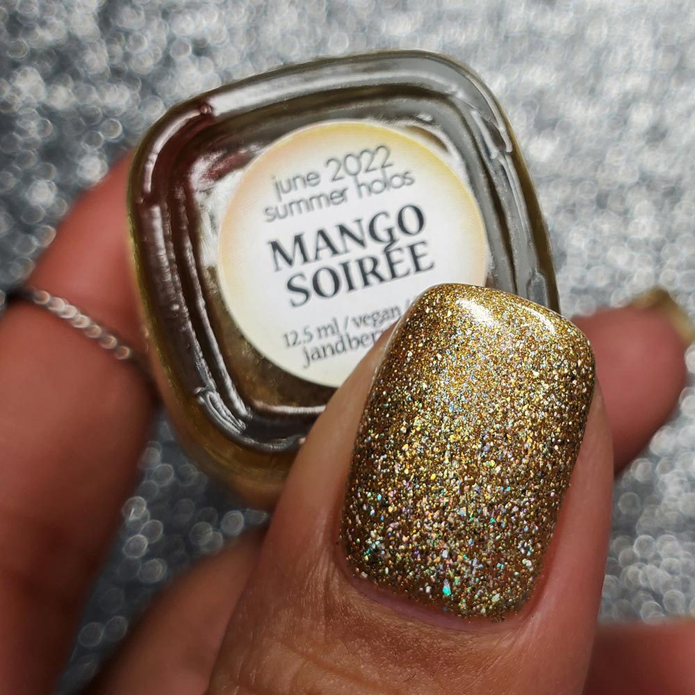 mango soireé - Jen & Berries nail polish