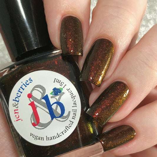 happy i'maple to see you - Jen & Berries nail polish