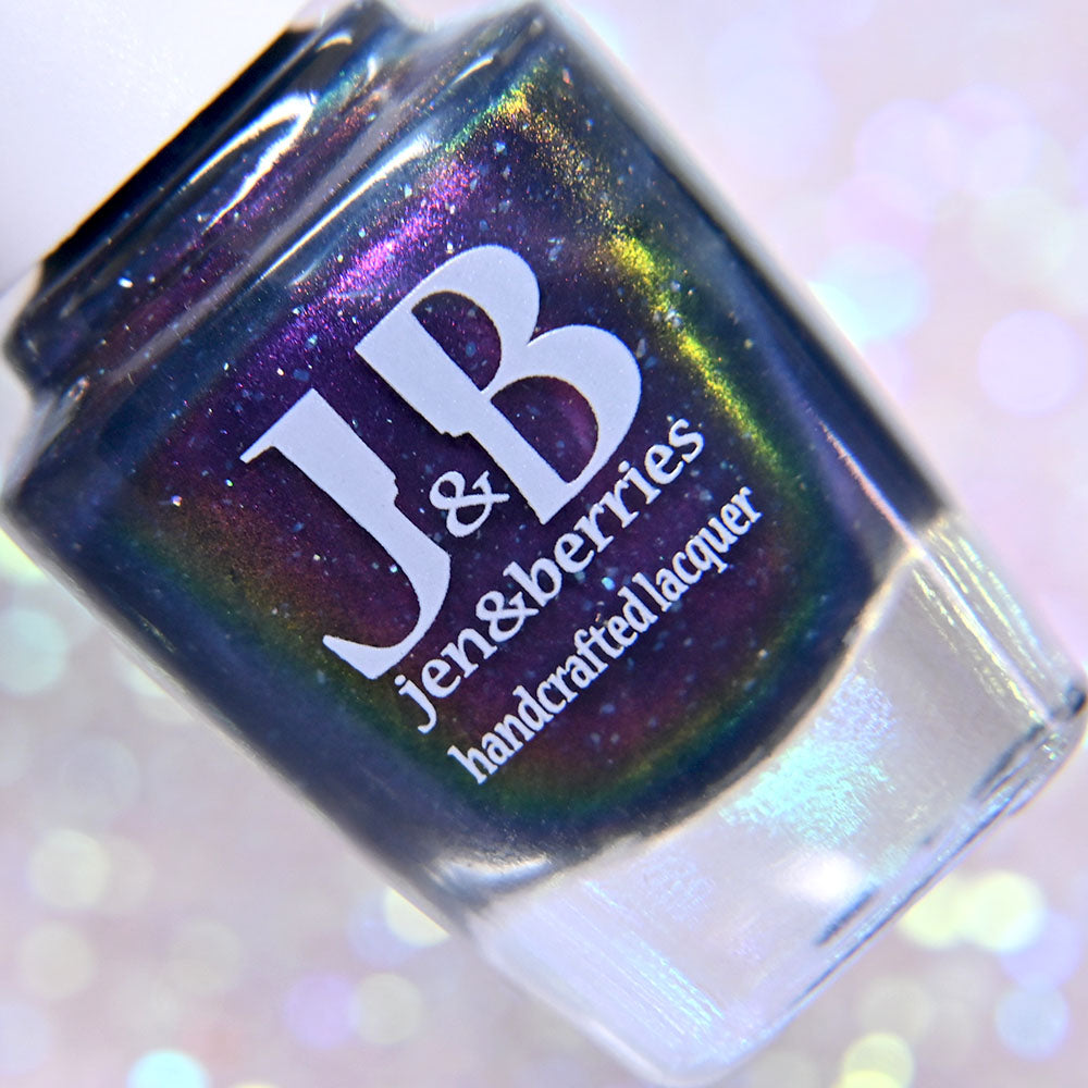 life's short. talk fast. - Jen & Berries nail polish