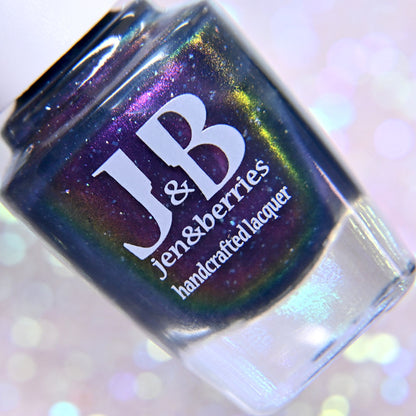 life's short. talk fast. - Jen & Berries nail polish