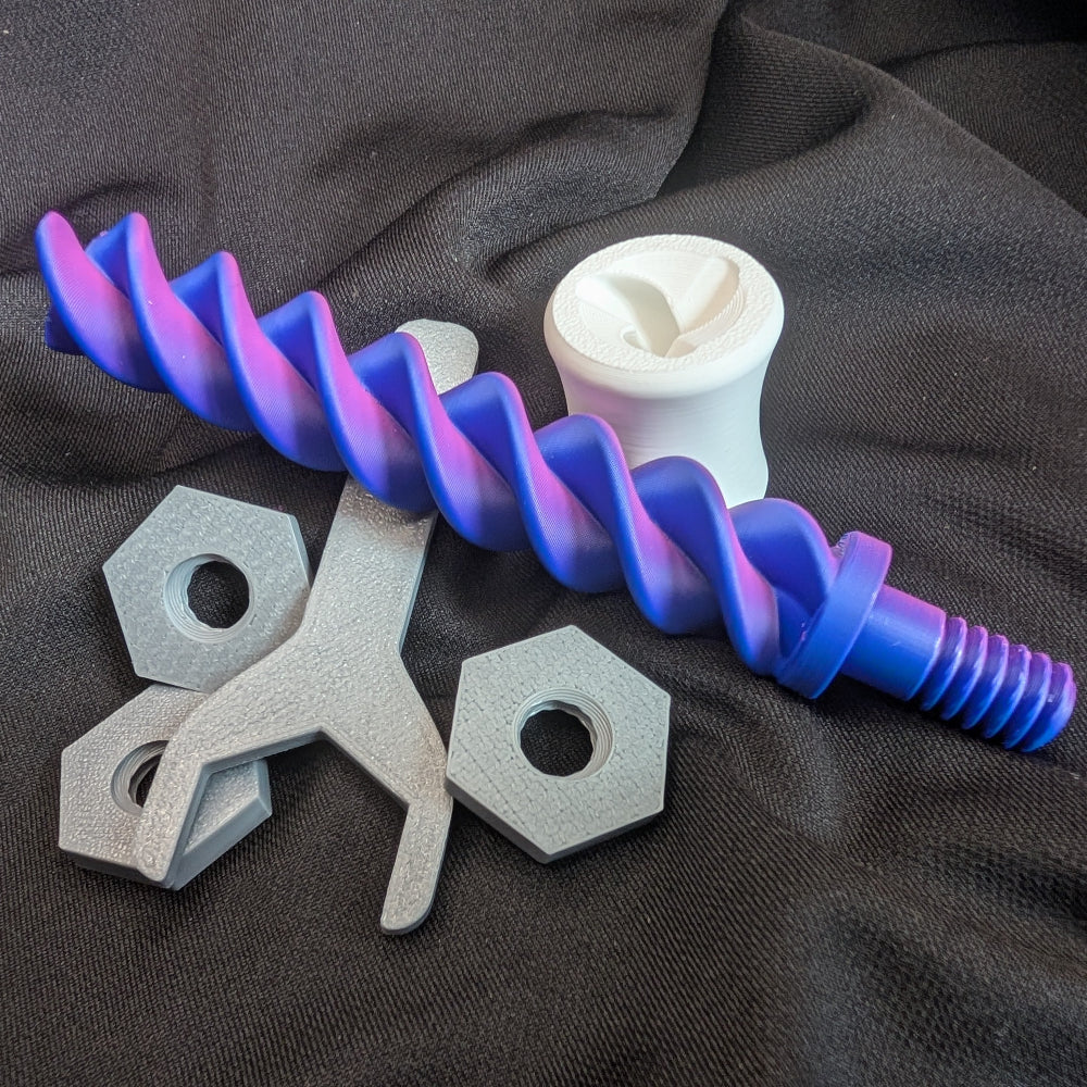 snazzymag spiral spinner what's included