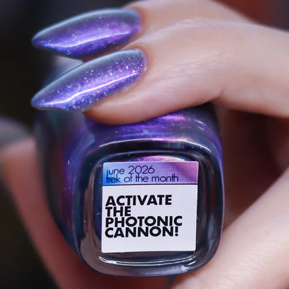 activate the photonic cannon - Jen & Berries nail polish