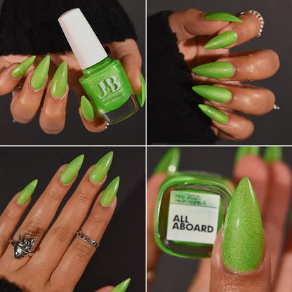 all aboard - Jen & Berries nail polish