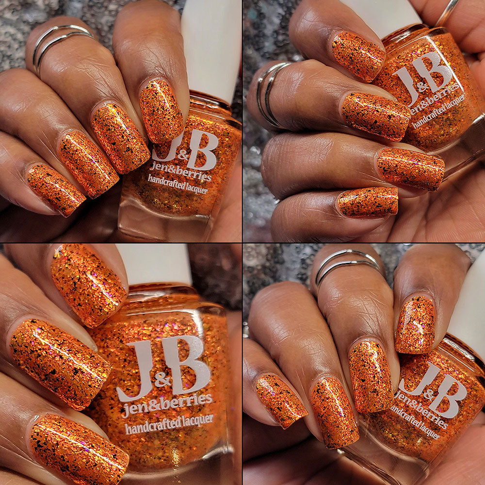jen & berries nail polish - trick or trio Halloween nail polish