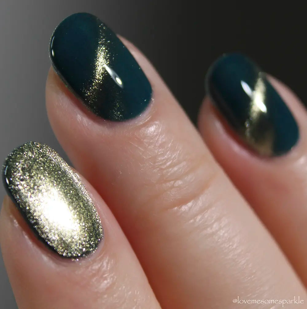 champagne spray - Jen & Berries nail polish