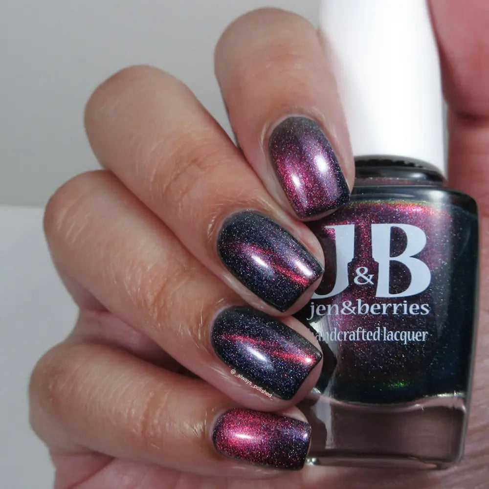 coat check - Jen & Berries nail polish