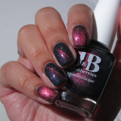 coat check - Jen & Berries nail polish