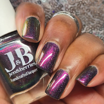 coat check - Jen & Berries nail polish