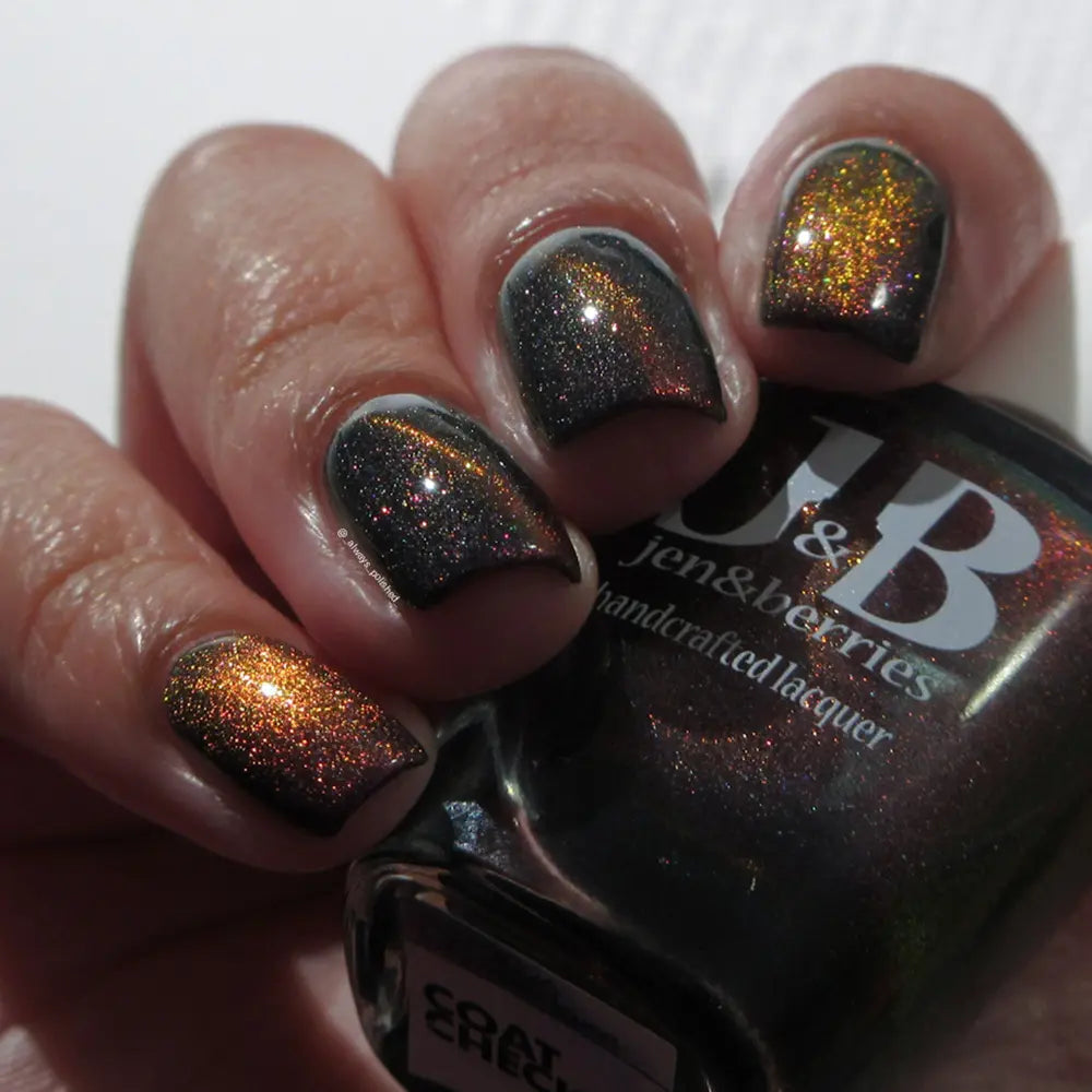 coat check - Jen & Berries nail polish