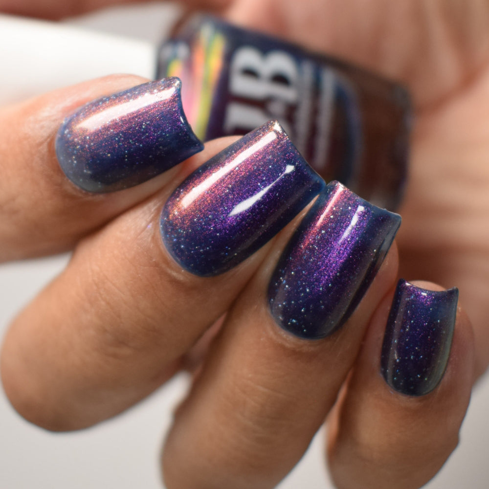 life's short. talk fast. - Jen & Berries nail polish