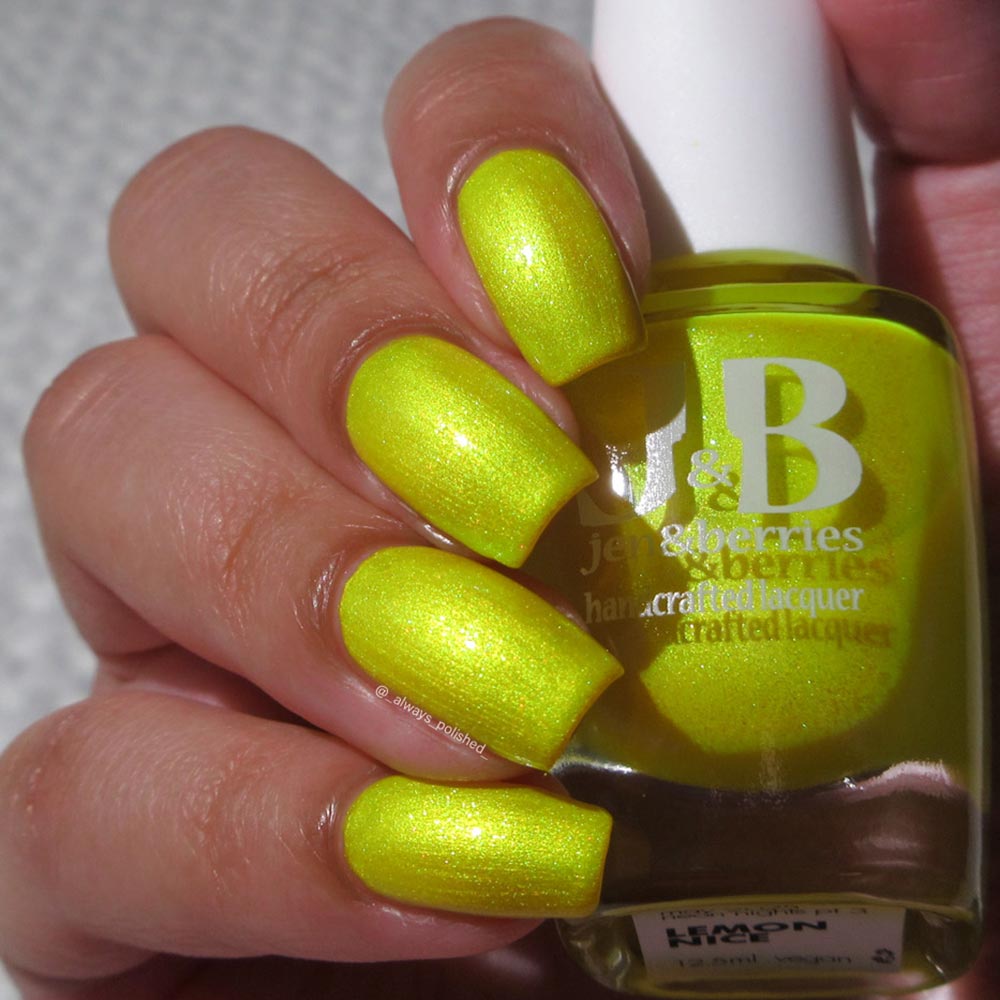 lemon nice - Jen & Berries nail polish